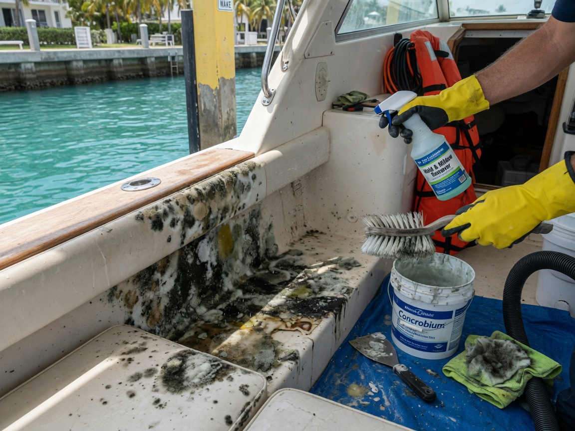 Boat Mold Removal in Golden Beach, FL 33160