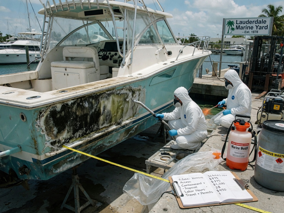 What Influences Boat Mold Removal Costs In Fort Lauderdale