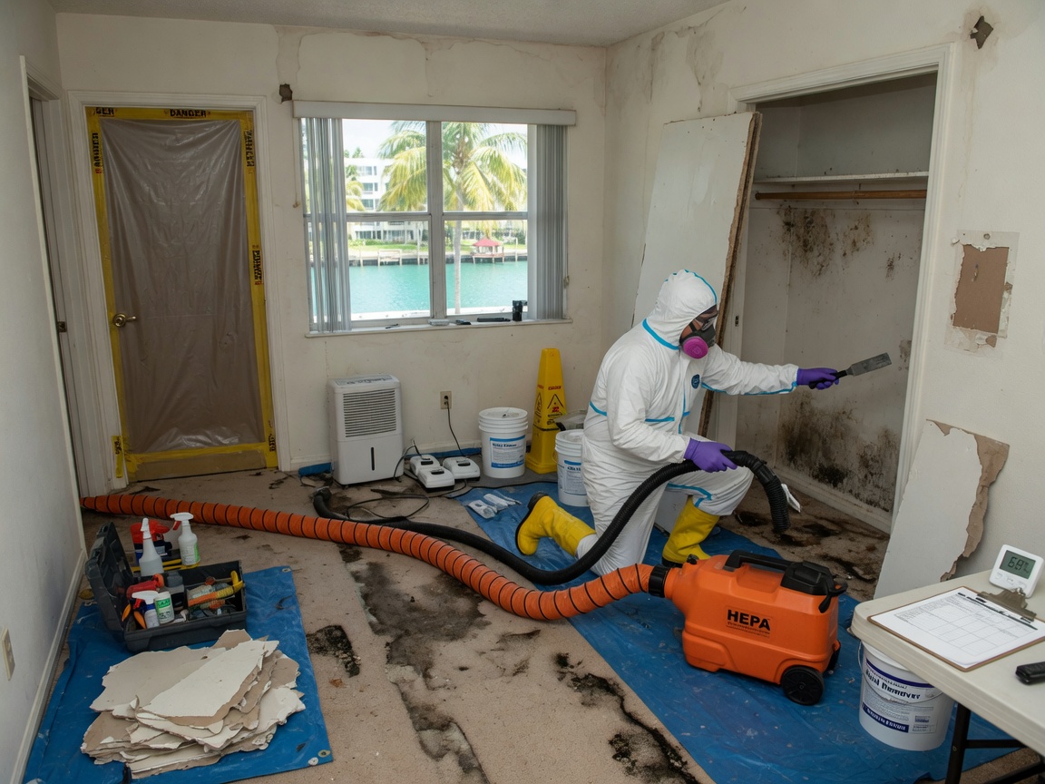 Marine Mold Remediation in Galt Ocean Mile