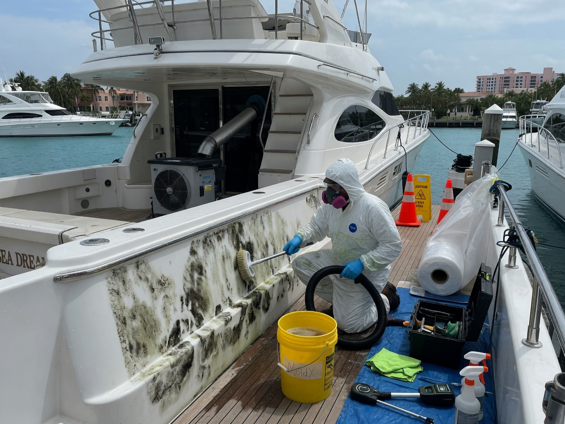 Marine Mold Remediation in Dolphin Isles